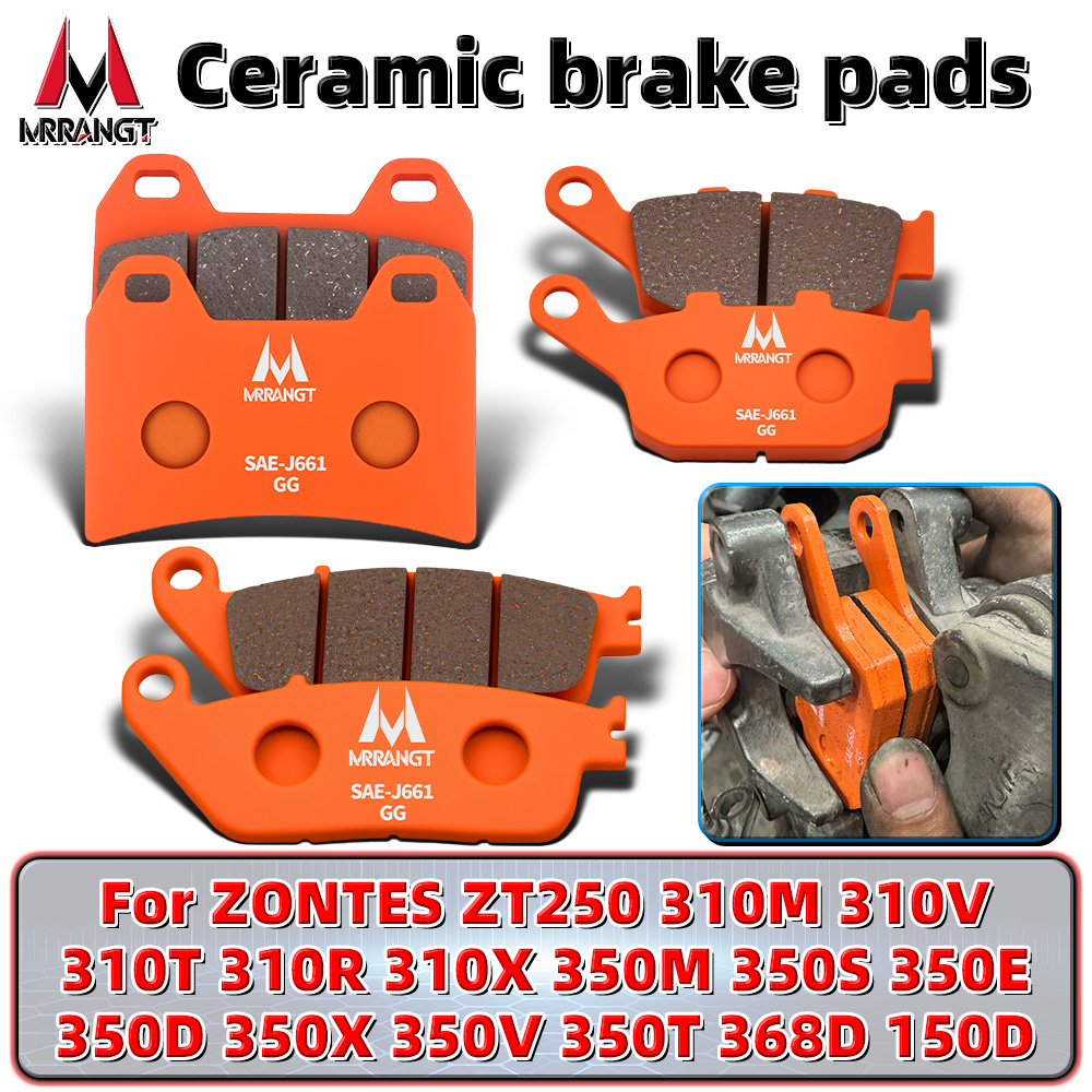 Carbon Ceramic Motorcycle Brake Rotor - MRRANGT Ceramic Brake Pads Fit For